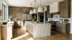 Finished high-end kitchen remodel in a Utah home